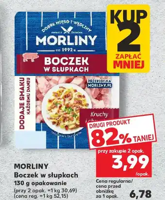 Kaufland Morliny Boczek w słupkach oferta
