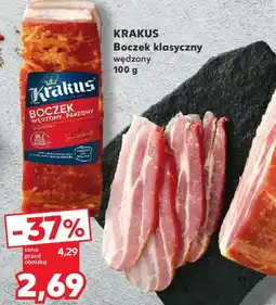 Kaufland Krakus Boczek klasyczny oferta
