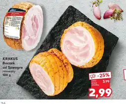 Kaufland Krakus Boczek rolowany oferta