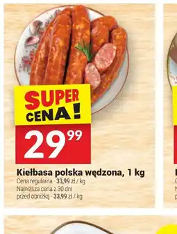 Twój Market Kiełbasa polska wędzona oferta