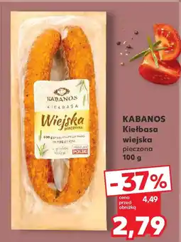 Kaufland Kabanos Kiełbasa wiejska oferta