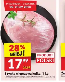 Twój Market Szynka wieprzowa kulka oferta