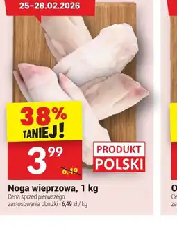 Twój Market Noga wieprzowa oferta