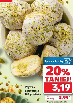 Kaufland Pączek z pistacją oferta