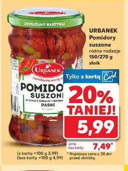 Kaufland Urbanek Pomidory suszone oferta
