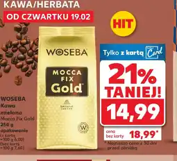 Kaufland Woseba Kawa Mocca Fix Gold oferta