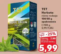Kaufland TET Herbata oferta