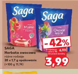 Kaufland Saga Herbata owocowa oferta