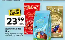 Auchan Jajeczka wielkanocne Lindt Lindor Eggs oferta