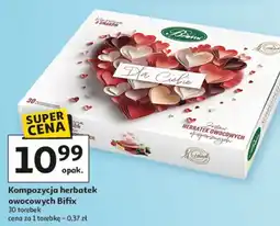 Auchan Kompozycja 6 smaków herbatka owocowa Bifix oferta