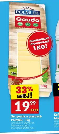Twój Market Ser gouda w plastrach Polmlek oferta