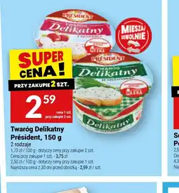 Twój Market Président Twaróg Delikatny oferta