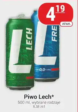 Delikatesy Sezam Piwo Lech oferta