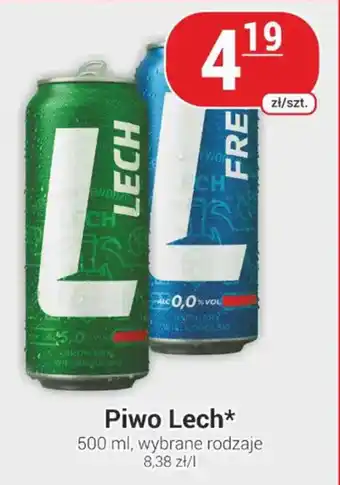 Delikatesy Sezam Piwo Lech oferta