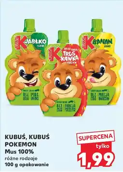 Kaufland Kubuś Mus 100% oferta