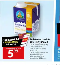 Twój Market Smietanka Lowicka 18% UHT oferta