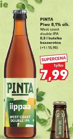 Kaufland PINTA Piwo West Coast Double IPA oferta