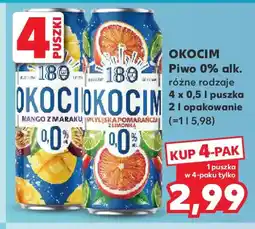 Kaufland Okocim Piwo 0% alk. oferta