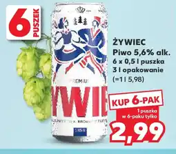 Kaufland Zywiec Piwo oferta