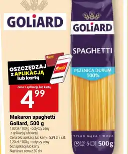 Twój Market Goliard makaron spaghetti oferta