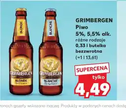 Kaufland Grimbergen Piwo oferta