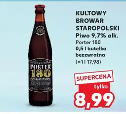 Kaufland Staropolski Piwo Porter 180 oferta