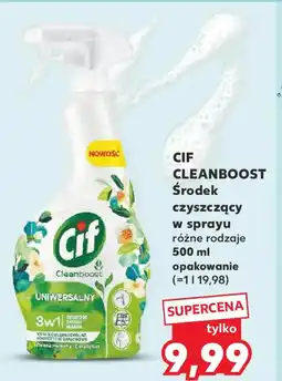 Kaufland CIF Cleanboost środek czyszczący oferta