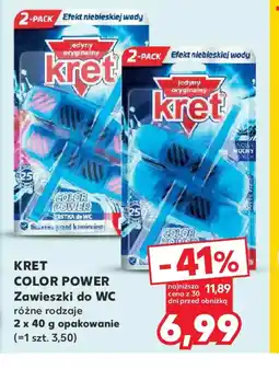 Kaufland Kret Color Power Zawieszki do WC oferta