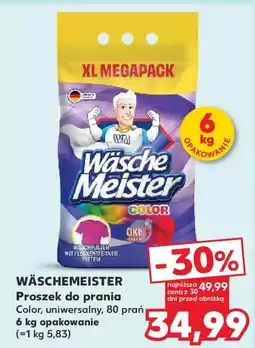 Kaufland Wäschemeister Proszek do prania oferta