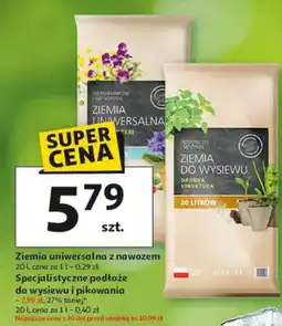 Auchan Ziemia uniwersalna z nawozem oferta