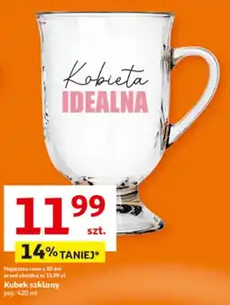 Auchan Kubek szklany oferta