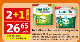 Auchan Tabletki lub kapsułki do zmywarki oferta