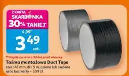 Auchan Taśma montażowa Duct Tape oferta