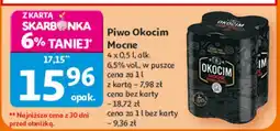 Auchan Piwo Okocim Mocne oferta