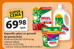 Auchan Kapsułki, płyn lub proszek do prania oferta