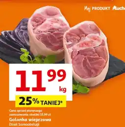 Auchan Golonka wieprzowa oferta