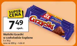 Auchan Wafelki w czekoladzie oferta