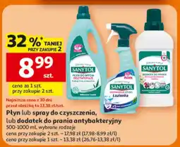 Auchan Płyn lub spray do czyszczenia, lub dodatek do prania antybakteryjny oferta