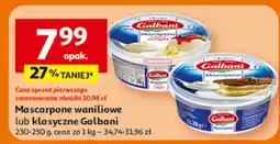 Auchan Mascarpone waniliowe lub klasyczne oferta