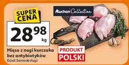 Auchan Mięso z nogi kurczaka bez antybiotyków oferta