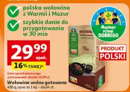 Auchan Wołowina wolno gotowana oferta