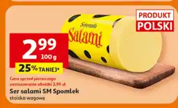 Auchan Ser salami stoisko wagowe oferta