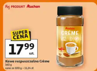 Auchan Kawa rozpuszczalna Crème Auchan oferta