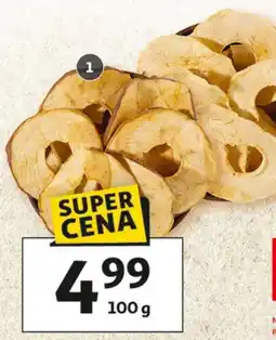 Auchan Chipsy z jabłek ze skórką, bez skórki lub z cynamonem luzem lub w opakowaniu oferta
