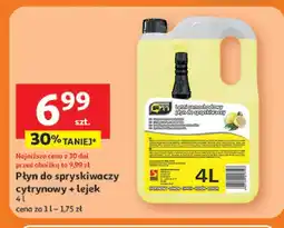 Auchan Płyn do spryskiwaczy cytrynowy + lejek oferta