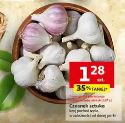 Auchan Czosnek biały oferta