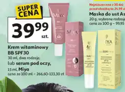 Auchan Krem witaminowy BB SPF 30 lub serum pod oczy oferta