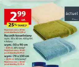 Auchan Ręcznik bawełniany oferta