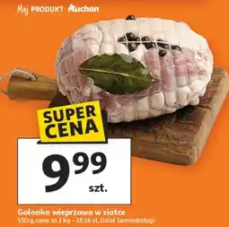 Auchan Golonka wieprzowa w siatce oferta