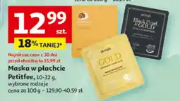 Auchan Maska w płachcie Petitfee oferta